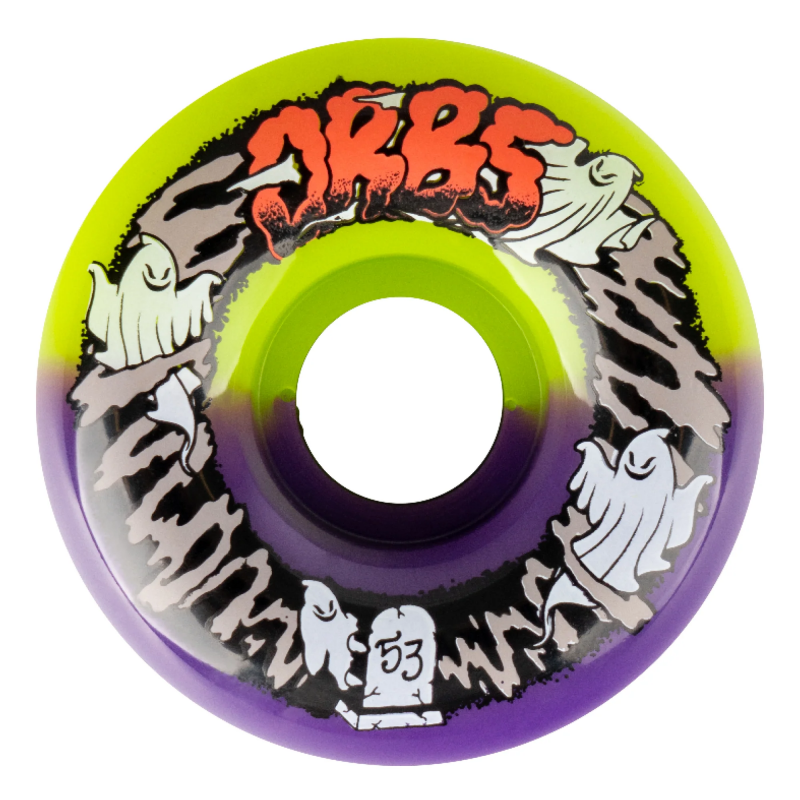 Orbs Apparitions Spilt 99A 53 mm green-purple